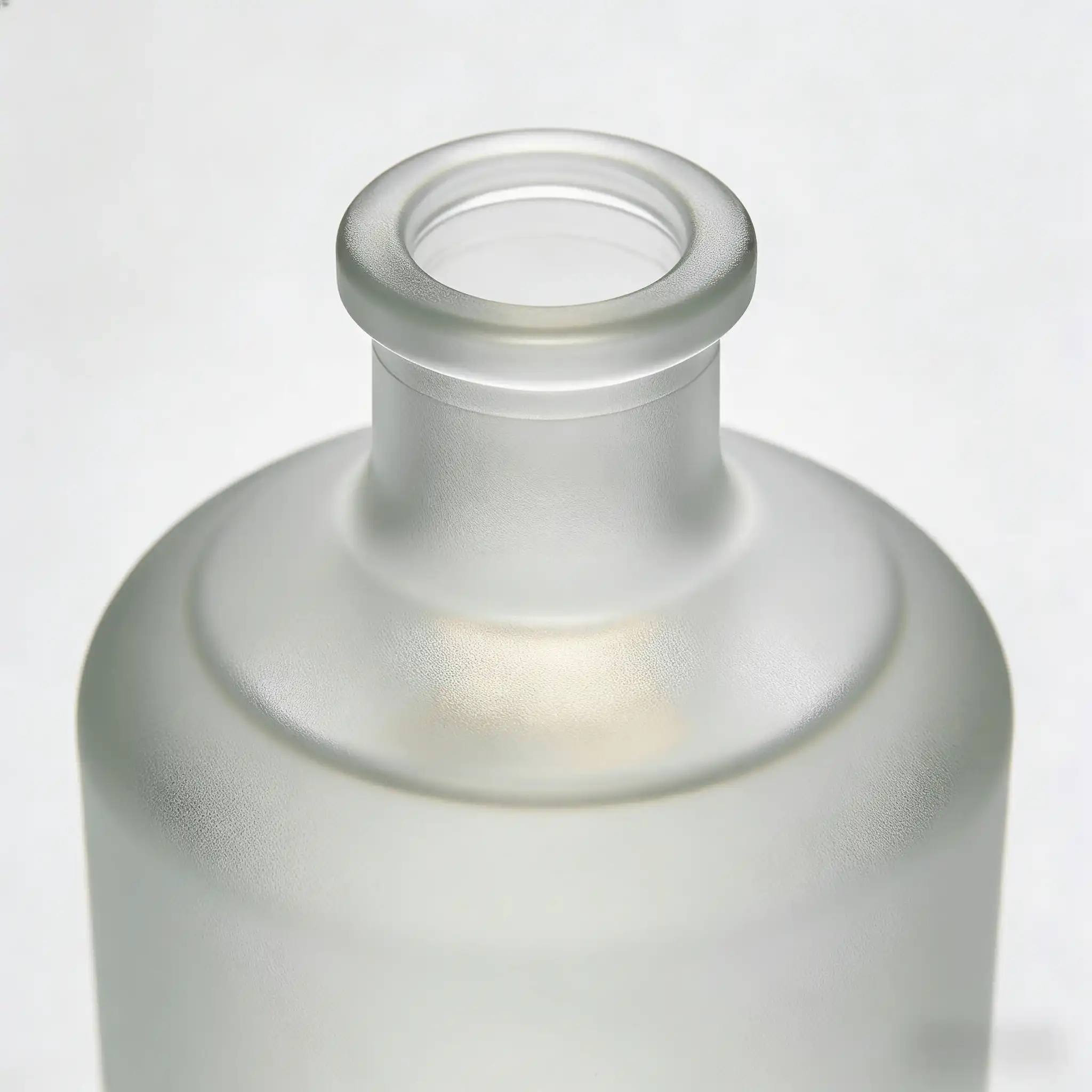 Frosted Glass Spirit Bottles